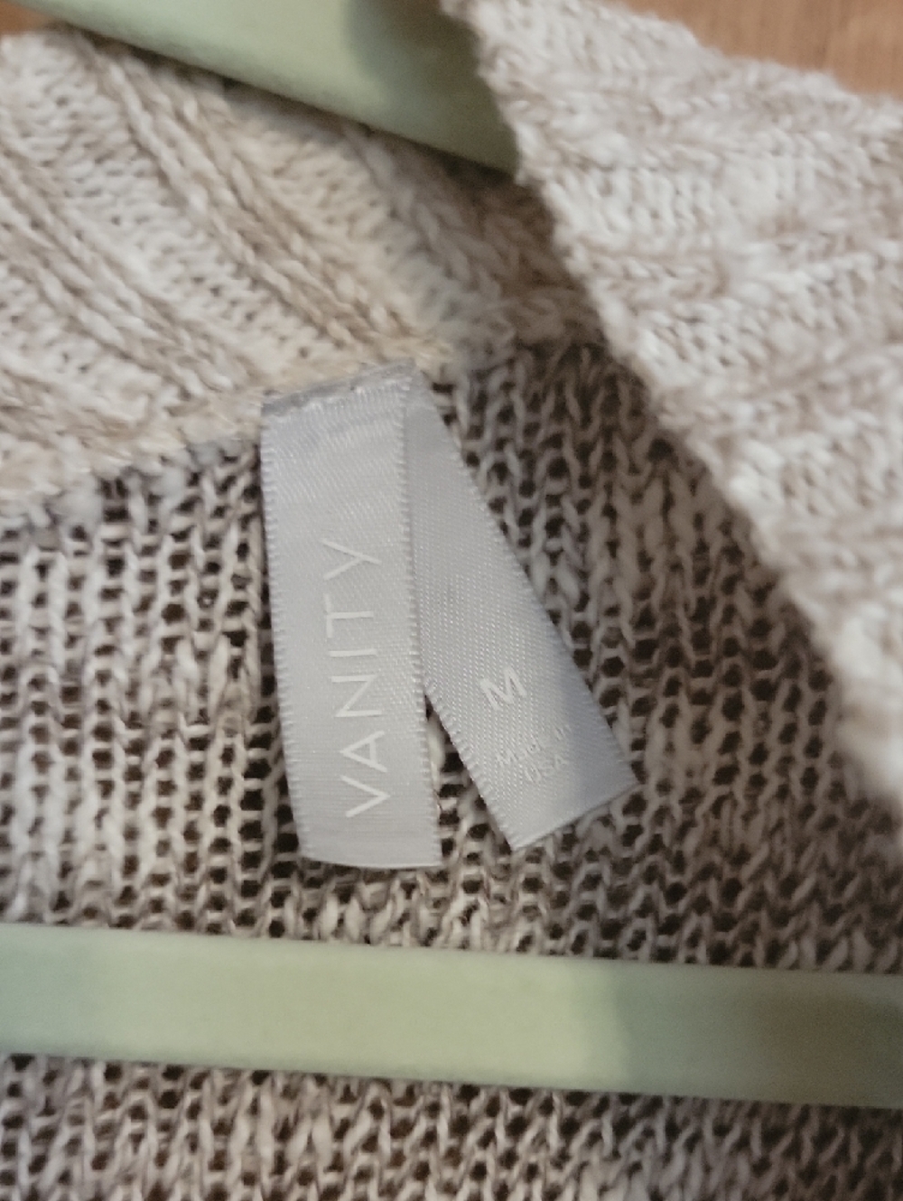 Vanity Heathered Light Gray Open-Front Cardigan - Picture 2 of 6